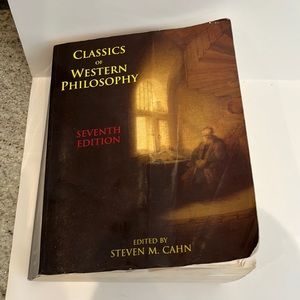 Classics of Western Philosophy 7th Edition, College Textbook